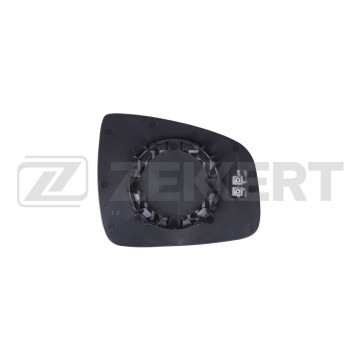 Зеркальный элемент левый выпуклый с подогревом Renault Logan 07- Dacia Duster 12- Sandero I II 08-