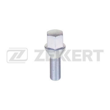 Болт колесный конус M12 x 1 25 длина резьбы 28 ключ 17 Цинк