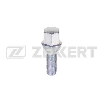 Болт колесный конус M12 x 1 5 длина резьбы 28 ключ 17 Цинк