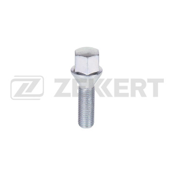 Болт колесный конус M12 x 1 5 длина резьбы 33 ключ 17 Цинк
