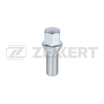 Болт колесный конус M14 x 1 25 длина резьбы 28 ключ 17 Цинк