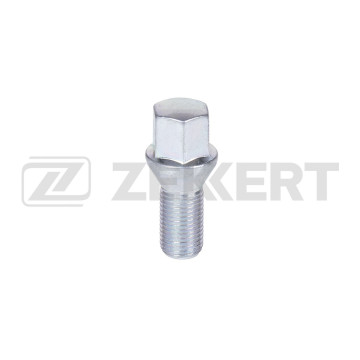 Болт колесный конус M14 x 1 5 длина резьбы 24 ключ 17 Цинк