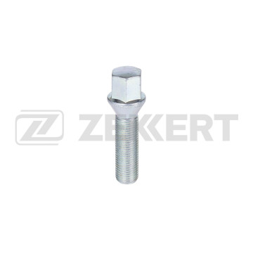 Болт колесный конус M14 x 1 5 длина резьбы 45 ключ 17 Цинк