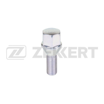 Болт колесный конус M12 x 1 5 длина резьбы 24 ключ 19 Цинк