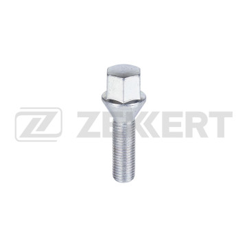 Болт колесный конус М12x1 5 длина резьбы 35 ключ 17 цинк