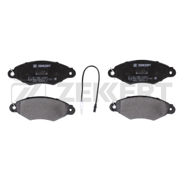 Колодки торм. диск. передн. с датчиком Renault Kangoo 97- Nissan Kubistar (X76) 03-