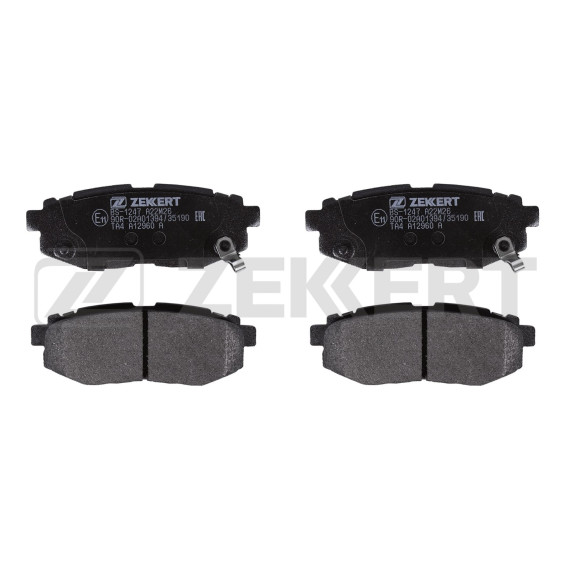 Колодки торм. диск. задн. Toyota GT 86 (N60) 12- Subaru BZR (ZC Z10) 11- Forester (SJ S13) 12- Ou