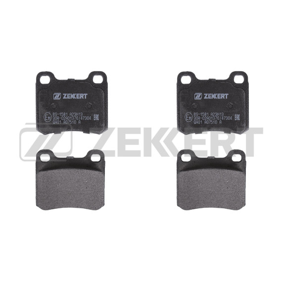 Колодки торм. диск. задн. MB 190 (201) 84- Coupe (124) 87- E-Class (124) 85- S-Class (126) 85-