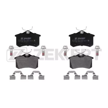 Колодки торм. диск. задн. Citroen C3 II 09- C3 Picasso 09- DS3 09- Peugeot 207 06- 207 CC 07- 2