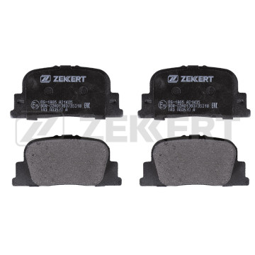 Колодки торм. диск. задн. Geely FC 06- SC7 11- Lifan Solano 08- BYD F3 05- Toyota Caldina (T240)