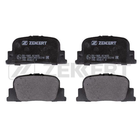 Колодки торм. диск. задн. Geely FC 06- SC7 11- Lifan Solano 08- BYD F3 05- Toyota Caldina (T240)