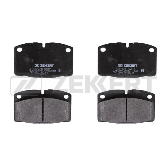 Колодки торм. диск. передн. Opel Ascona B II C III 78- Astra F 92- Corsa A 82- Kadett D E 79- Om