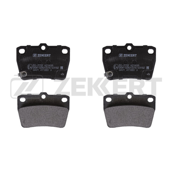 Колодки торм. диск. задн. Toyota Rav 4 (A20) 00- Chery Tiggo (T11) 05-