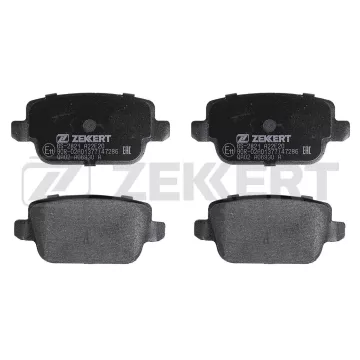 Колодки торм. диск. задн. Ford Focus II 05- Galaxy II 06- Mondeo IV 07- S-Max 07- Volvo S80 II 0
