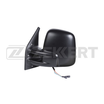 Зеркало в сборе левое / текстурное / плоское / эл регул / с подогр VW Transporter IV 90-