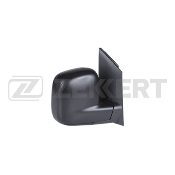 Зеркало в сборе правое / текстурное / выпуклое / мех регул / VW Caddy III IV 04-