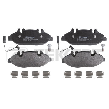 Колодки торм. диск. передн. с датчиком MB Viano (639) 03- Vito (639) 03-