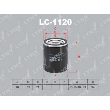 Фильтр масляный LAND ROVER Discovery 2.0 93-98 / Freelander 1.8-2.5 98-06 ROVER 200 1.1-2.0 95-00 /