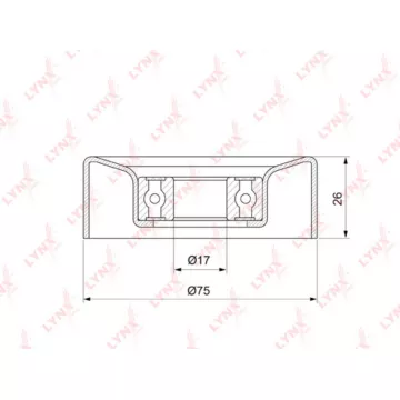 Ролик направляющий / приводной BMW 1(F20 / 21) 1.6 10> / 3(F30 / 1) 1.6 12> CITROEN Berlingo 1.6 09