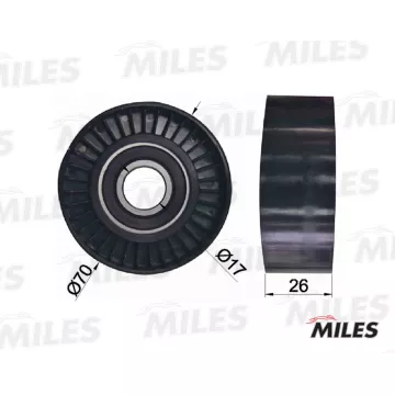 Ролик ремня приводного CHRYSLER/JEEP/MAZDA 2.0/4.2/5.7/6.1
