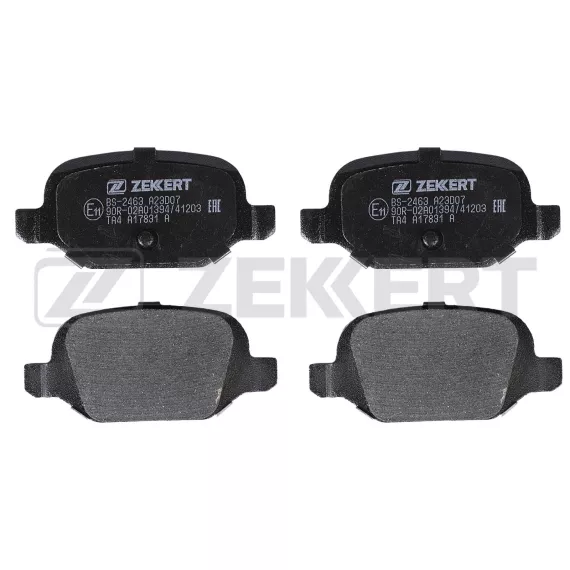 Колодки торм. диск. задн. Citroen Nemo 08- Fiat 500 (312) 07- Doblo (119 223) 01- Panda (169) 04