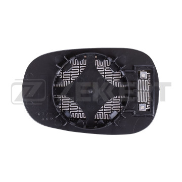 Зеркальный элемент левый/правый выпуклый с подогревом Nissan Micra (K12) 03- Renault Megane 96- Mo