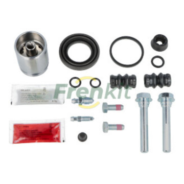 Ремкомплект суппорта+поршень+комплект направляющих с механизмом задний AUDI A3 A4 96-03 04-09 VOLKSW