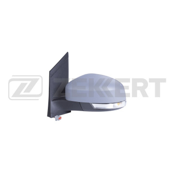 Зеркало в сборе левое / грунтованное / асферическое / эл регул / с подогр с повт поворота Ford Focus