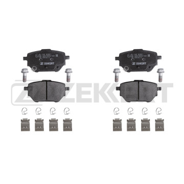 Колодки торм. диск. задн. с уст. компл. Toyota Corolla (E210) 19-