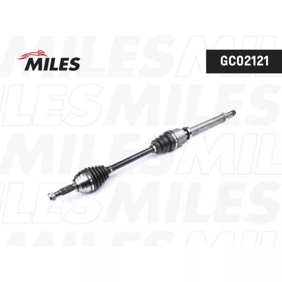 Привод в сборе RENAULT MEGANE II 1.4-1.5D 03-09 прав. (MILES GC02117)