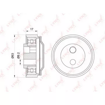 Ролик натяжной / приводной AUDI A4 2.5D 97-06 / A6 2.5D 97-05 / A8 2.5D 97-02 / Allroad 2.5D 00-05