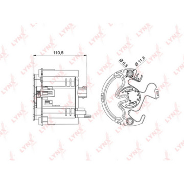 Фильтр топливный погружной TOYOTA Harrier 2.4-3.0 03> / Highlander / Kluger 2.4-3.3 00-07 / Prius(NH