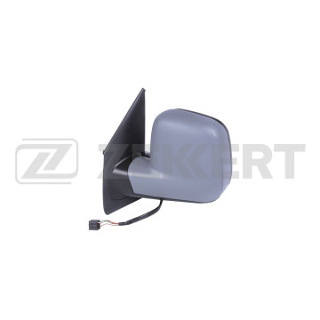 Зеркало в сборе левое / грунтованное / асферическое / эл регул / с подогр VW Multivan V 03- Transpo