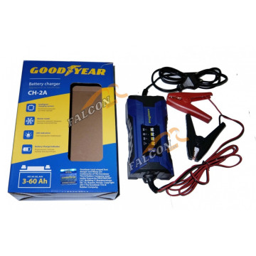 ЗУ 6/12V, 2А, 3-60 А/ч (GoodYear) CH2A, автомат. импульсное