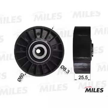 Ролик ремня приводного MB M102/OM601/VW LT