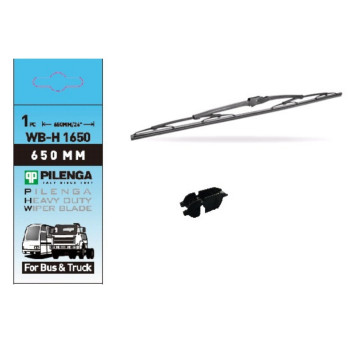 PILENGA Щетка стеклоочистителя каркасная 650mm 9x4 Универсальные