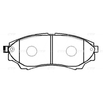 Колодки тормозные дисковые