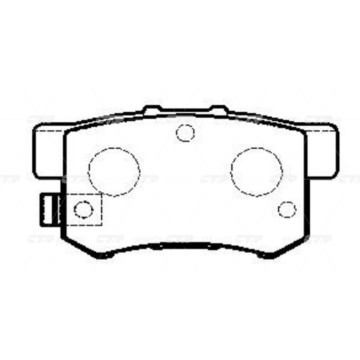 Колодки тормозные дисковые HONDA