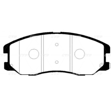 Колодки тормозные дисковые CHEVROLET CAPTIVA 2006- / OPEL ANTARA GK0445