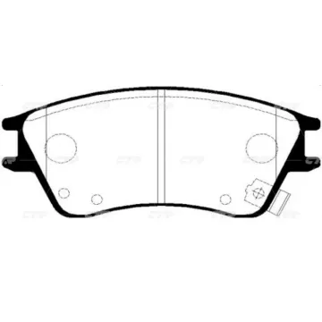 Колодки тормозные дисковые HYUNDAI GK0474