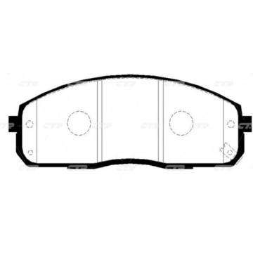Колодки тормозные дисковые HYUNDAI PORTER 96-04 / H1-STAREX 2001- GK0483