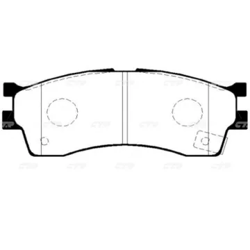 Колодки тормозные дисковые KIA GK0515