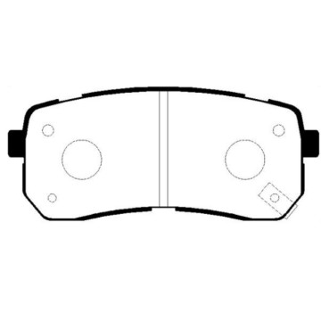 Колодки тормозные дисковые KIA GK0544