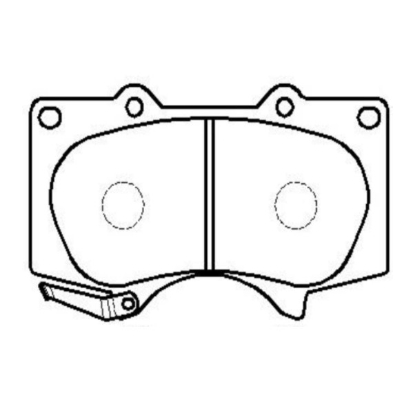 Колодки тормозные дисковые