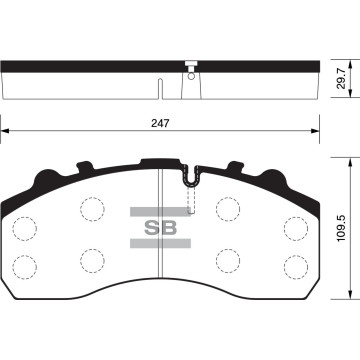 Колодки торм.дисковые Hi-Q