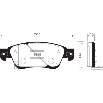 Колодки торм.дисковые Hi-Q INFINITI G37 08-10 (D1287)