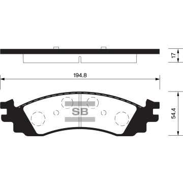 Колодки торм.дисковые Hi-Q FORD EXPLORER 06-10 (D1158)