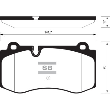 Колодки торм.дисковые Hi-Q BENZ MERCEDES BENZ CL550 07-14 (D1223)