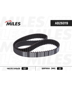 Ремень ГРМ KIA 1.3 90- / MAZDA 1.1-1.3 89-04 (107X22)