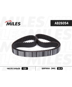 Ремень ГРМ 129RU25.4